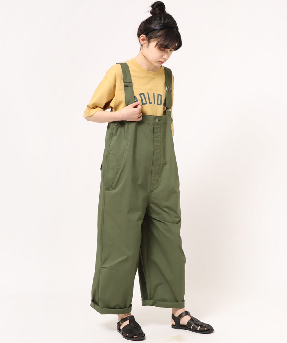 BIG SALE】［再値下げ］在庫限り ミリタリーオーバーオール CF0488