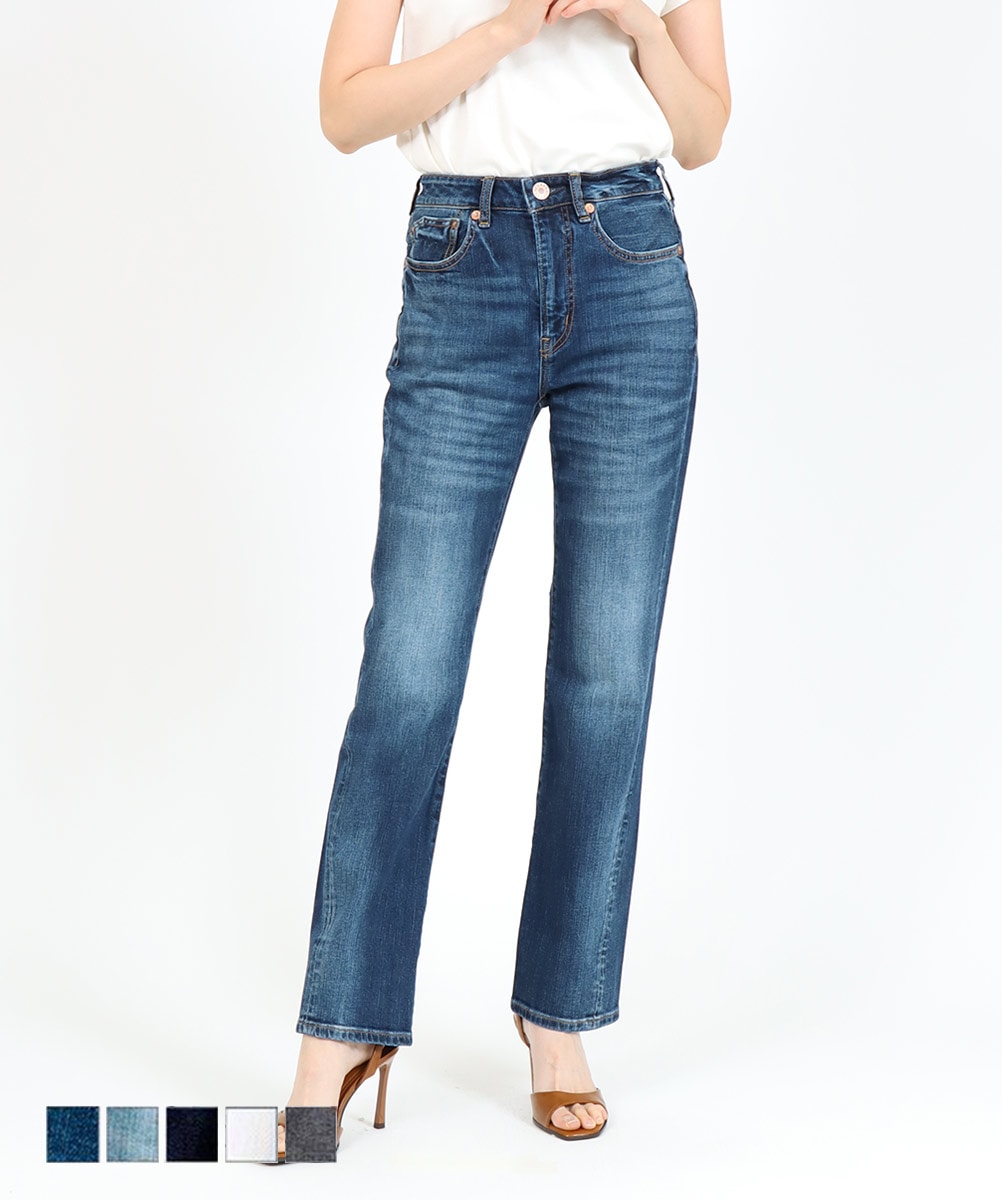 公式】Sweet Camel ストレートデニム CA6722｜デニムライフ｜美脚効果