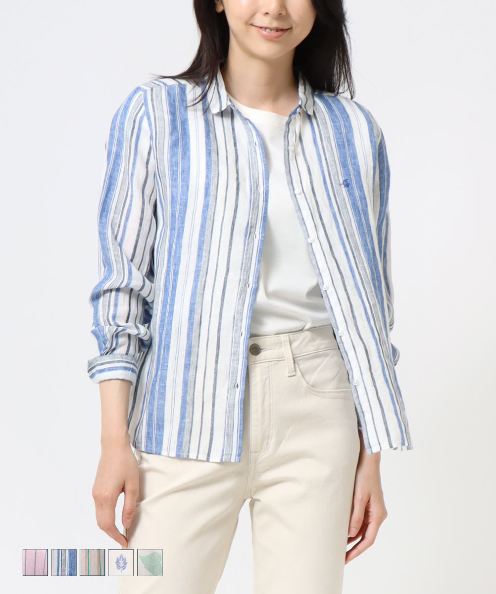 MORE15%OFFクーポン対象］［再値下げ］【SALE】リネンシャツ GMT742