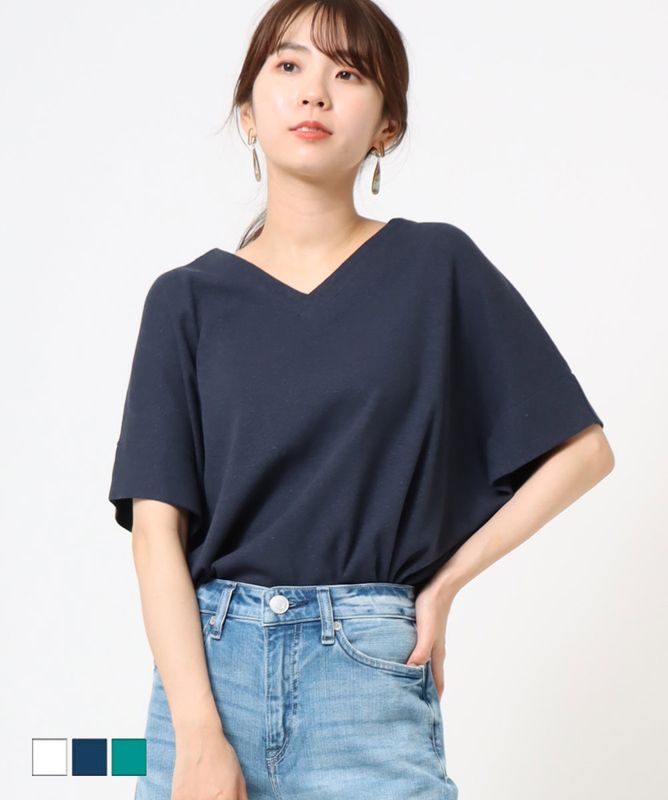 ��MORE10%OFF�����ݥ��оݡϡ�SALE�ۺ߸˸¤� V�ͥå�T����� SCT140