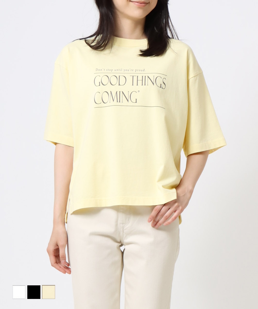 再値下げ］在庫限り 【TIME SALE】 プリントワイドTシャツ GMT416
