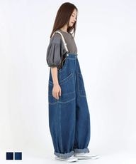 にーと様 ぶぃぷらす10 ぶぃ10 NERDY オーバーオール サロペット NYデニムオーバーオール