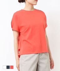 J BRAND ボーダーカットソー M.J.G エムジジェ 7分袖ボーダーTシャツ GMT481｜シルケット加工の上質