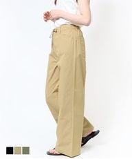 SweetCamel クロップドワイドパンツ CA6914｜涼しい東レ吸汗速乾素材