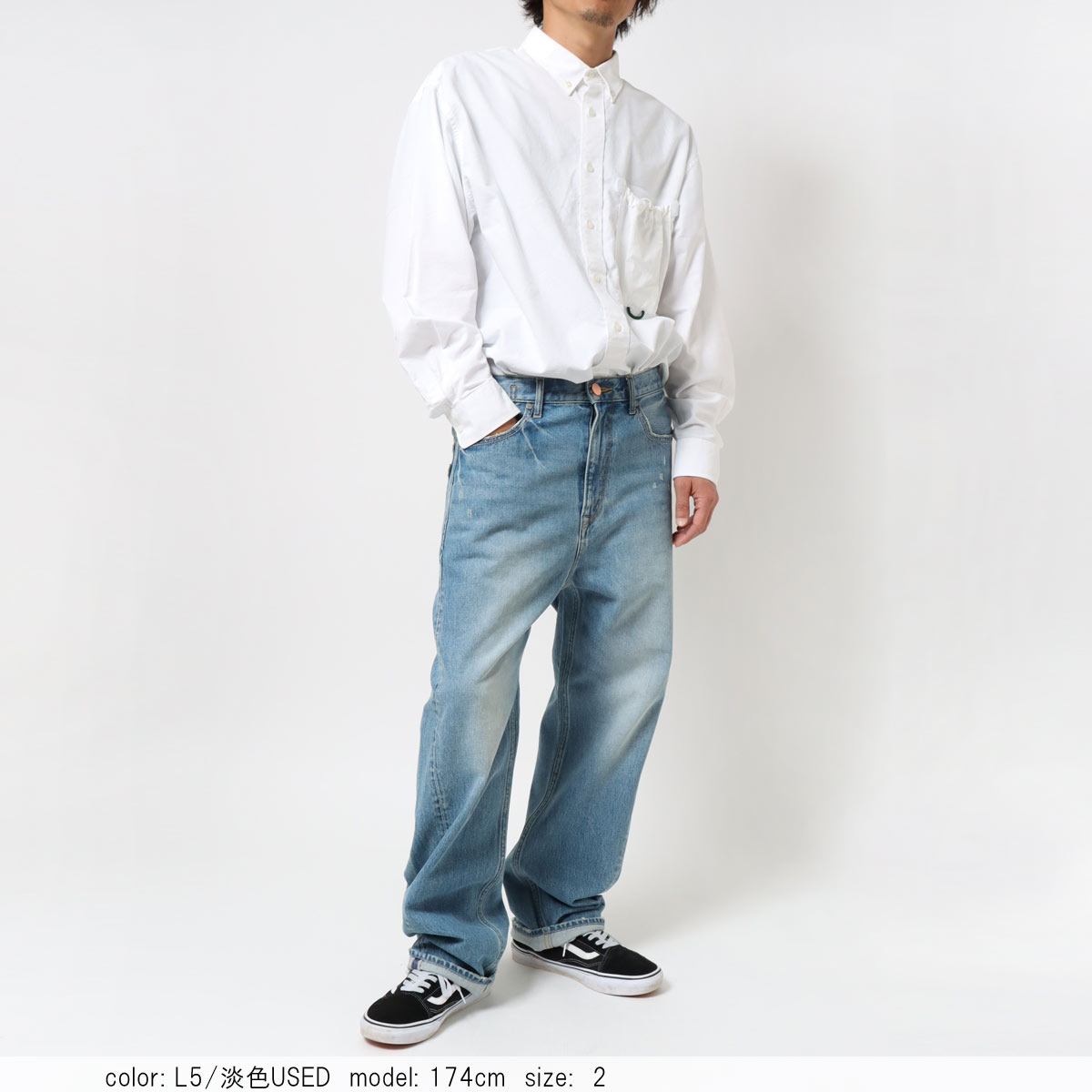 CD  紺色 RED CARD TOKYO(レッドカード トーキョー)｜Manoa ストレート