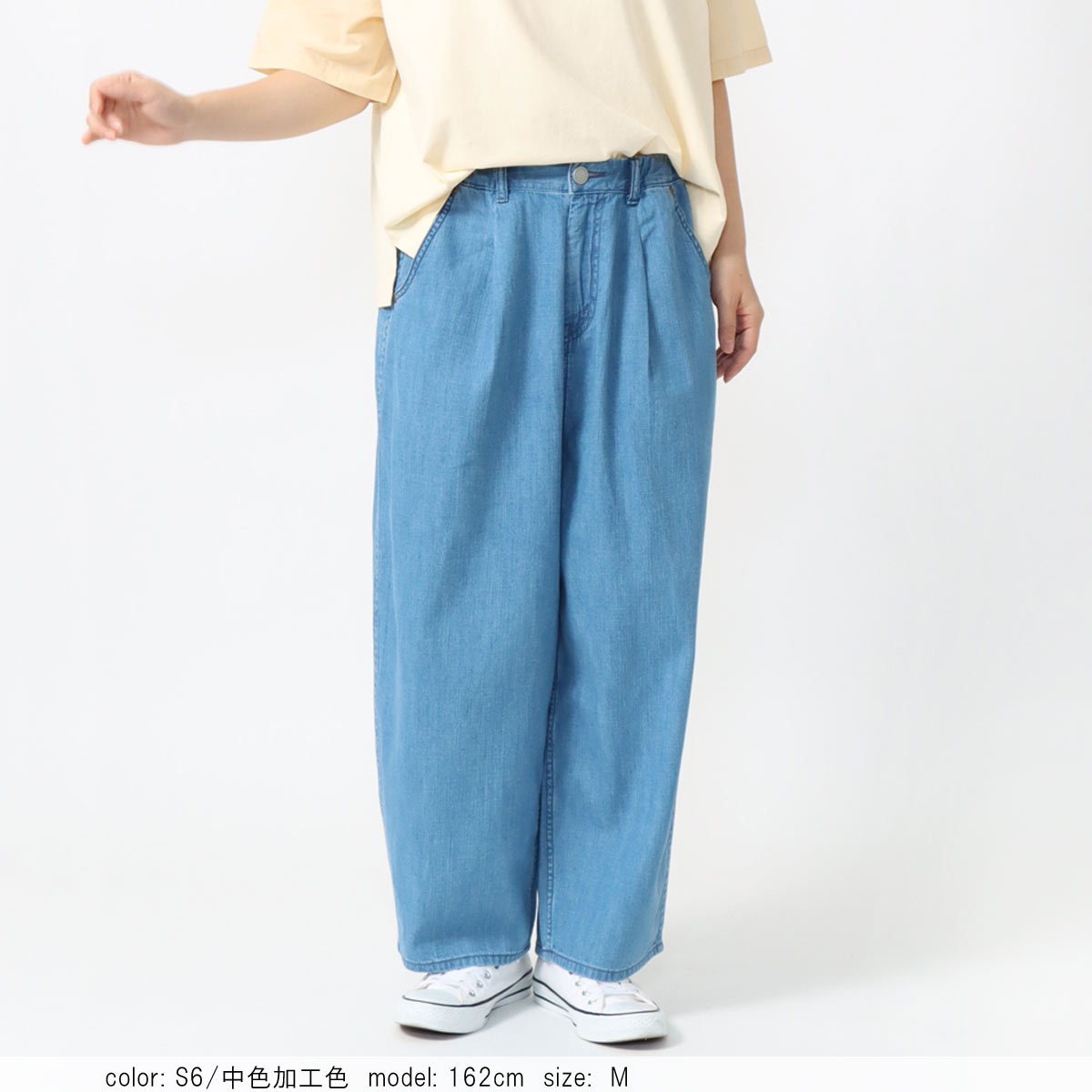 【美品✨ビブパンツ✨レディース L】ESTIVO ナイロン デニム パンツ 美品✨ビブパンツ✨レディース L】ESTIVO ナイロン デニム パンツ 美品