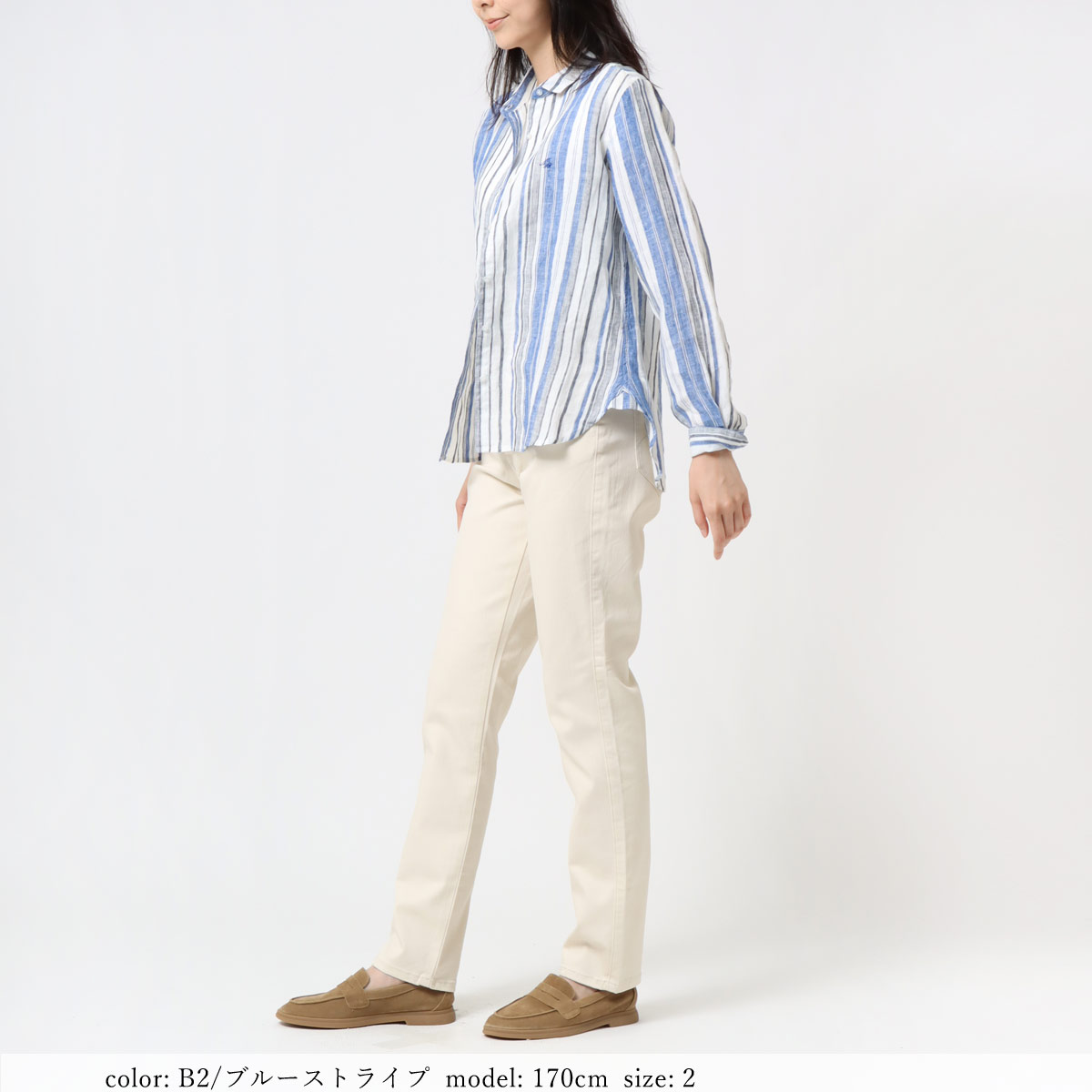 MORE15%OFFクーポン対象］［再値下げ］【SALE】リネンシャツ GMT742