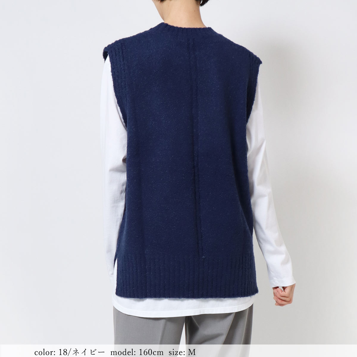 MORE15%OFFクーポン対象］【SALE】ジャガード柄ベスト SCT150