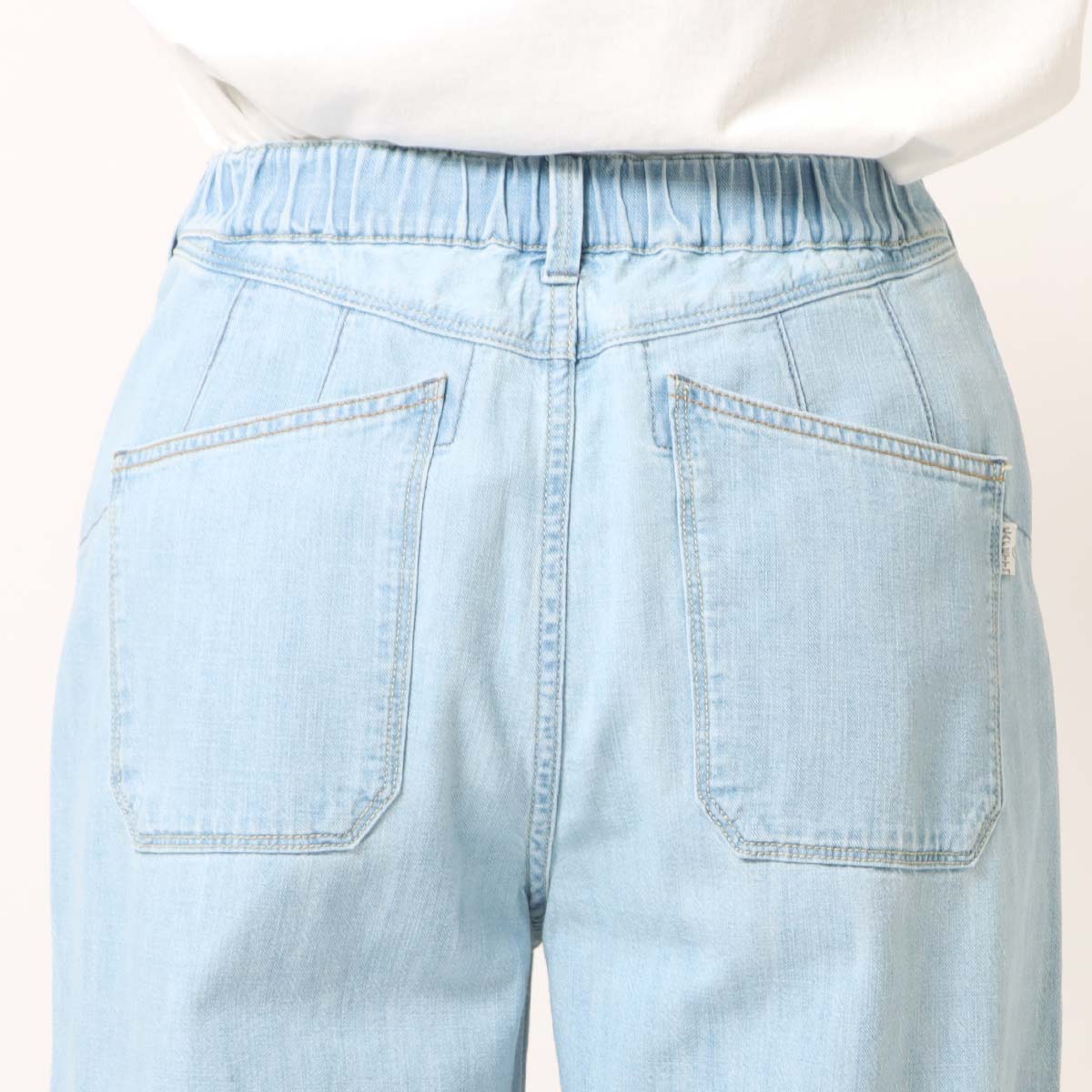 Cafetty カフェッティ リネンワイドデニム CF0619｜90sヴィンテージ風