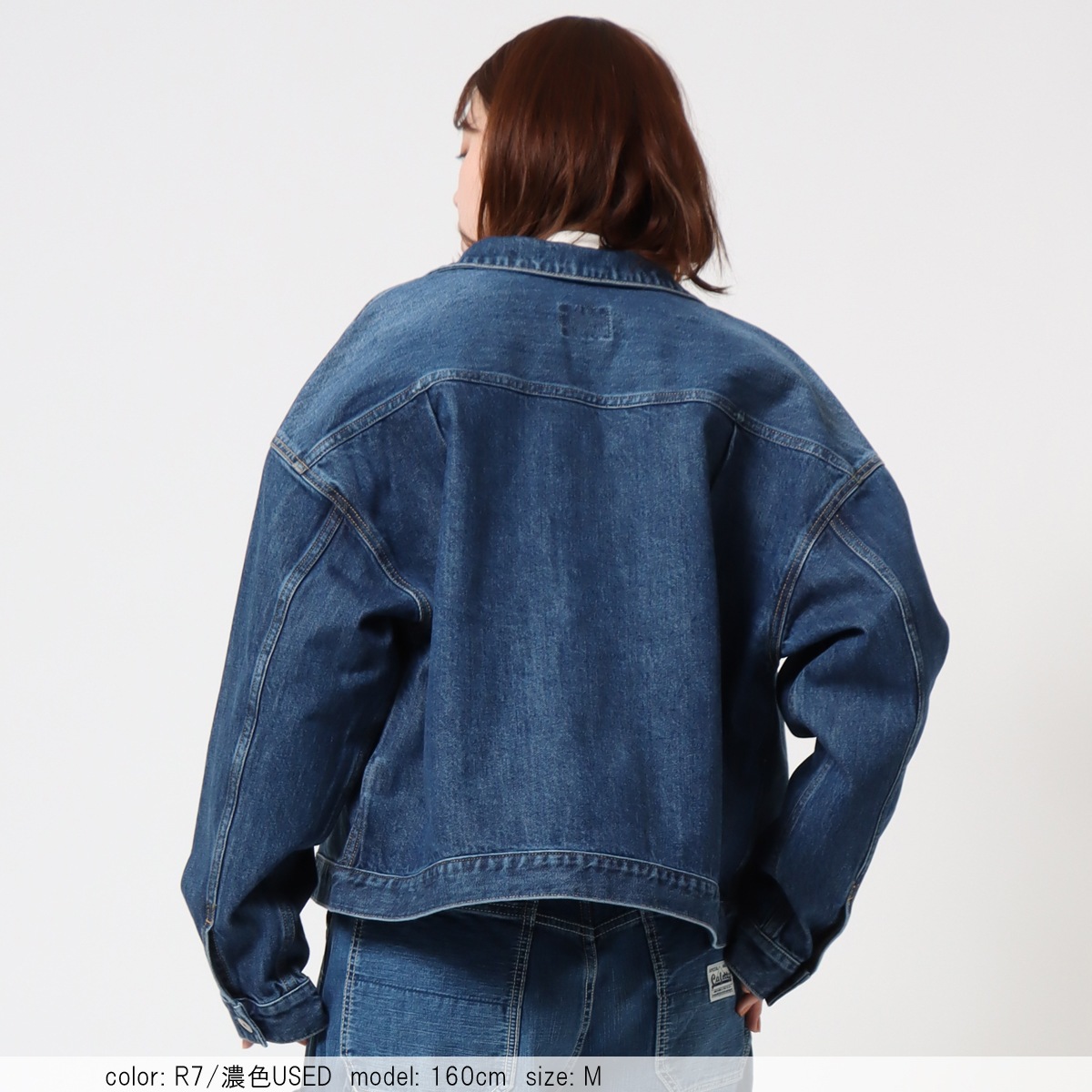 Cafetty公式通販 デニムジャケット レディース 綿100％ ビッグ