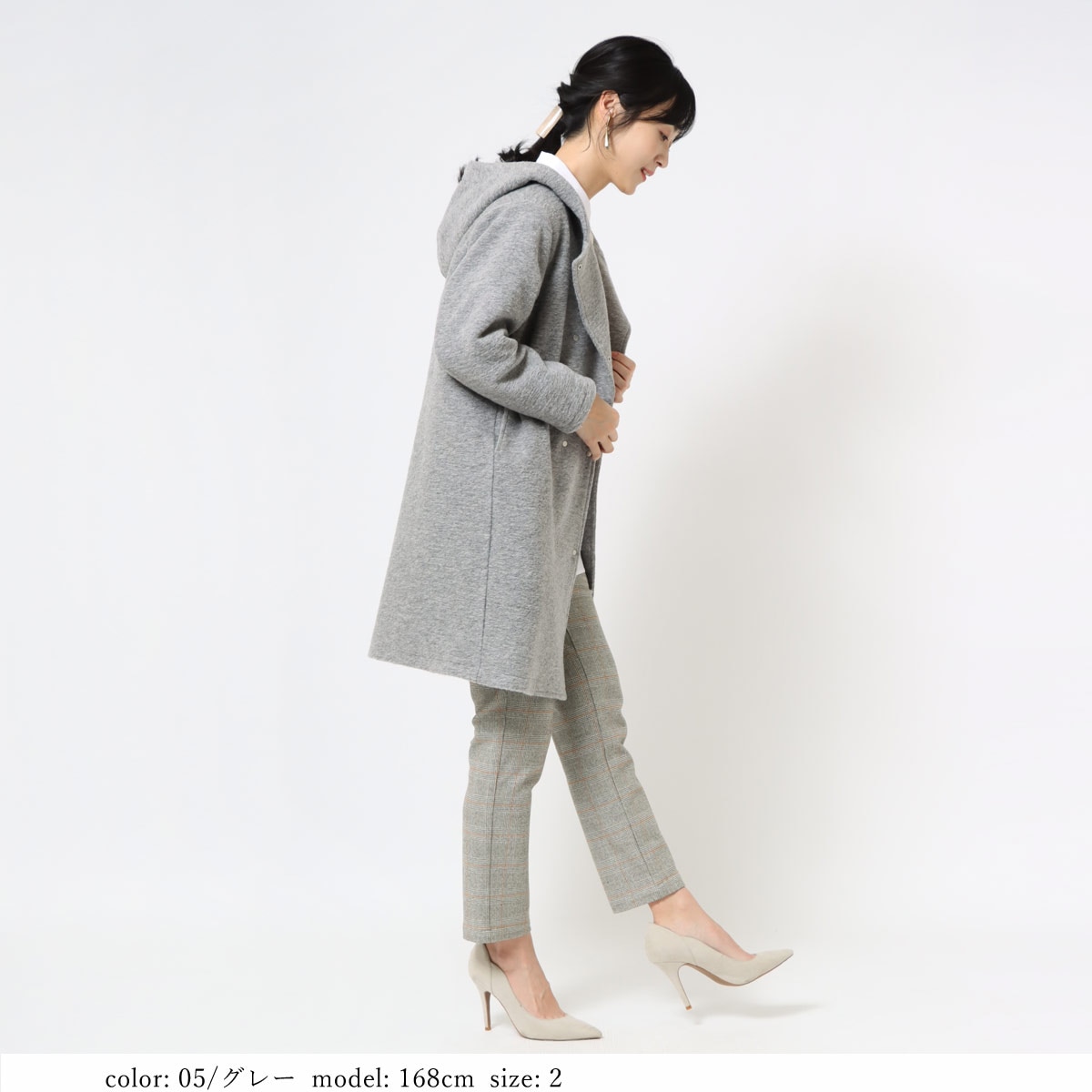 TIME SALE】フーディーコート GMT737