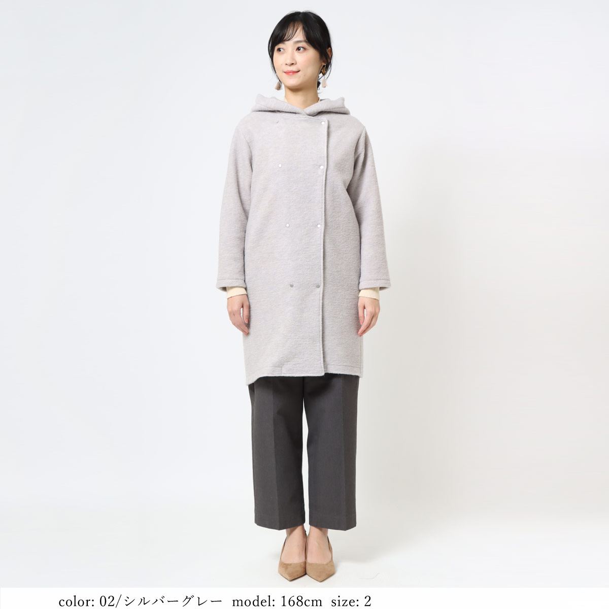 ブークレー フーディー コート SALE】フーディーコート GMT737