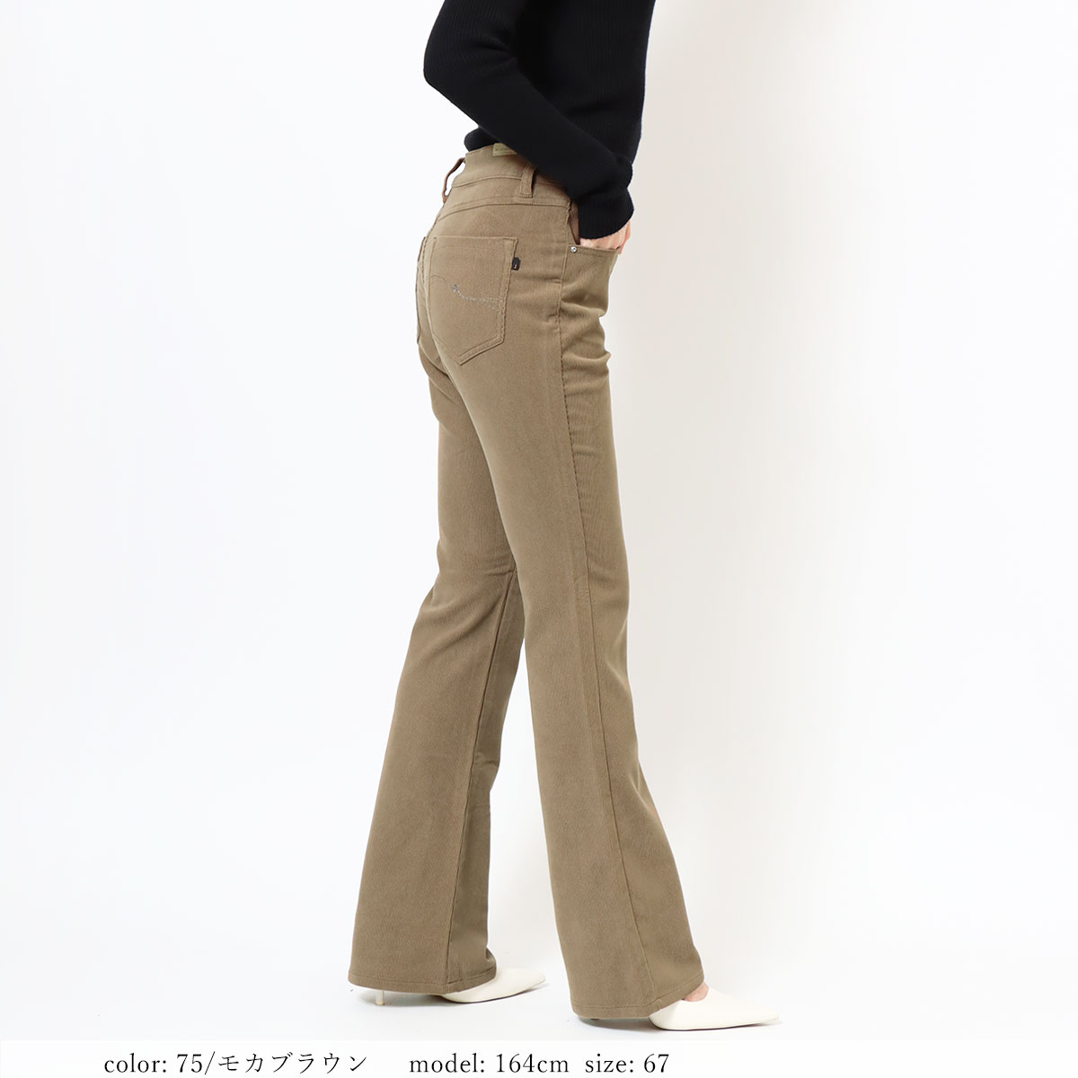 BIG SALE】□暖□コーデュロイブーツカット GM3403