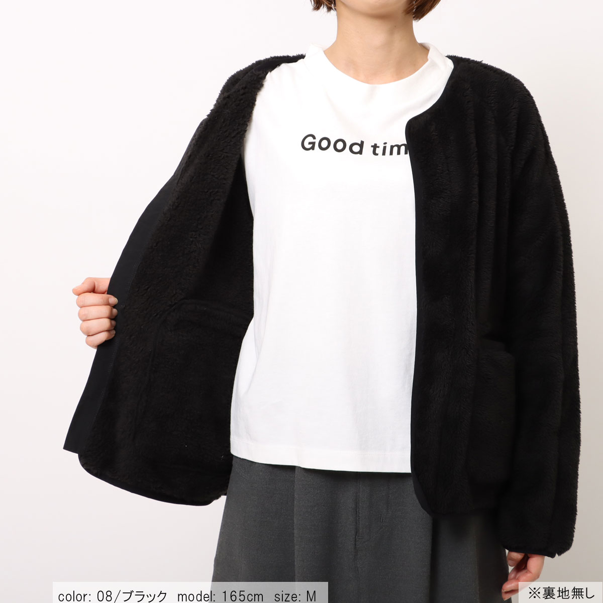 新品未使用 T.japan ボアジャケット クリ―厶 by メルカリ｜フリース 