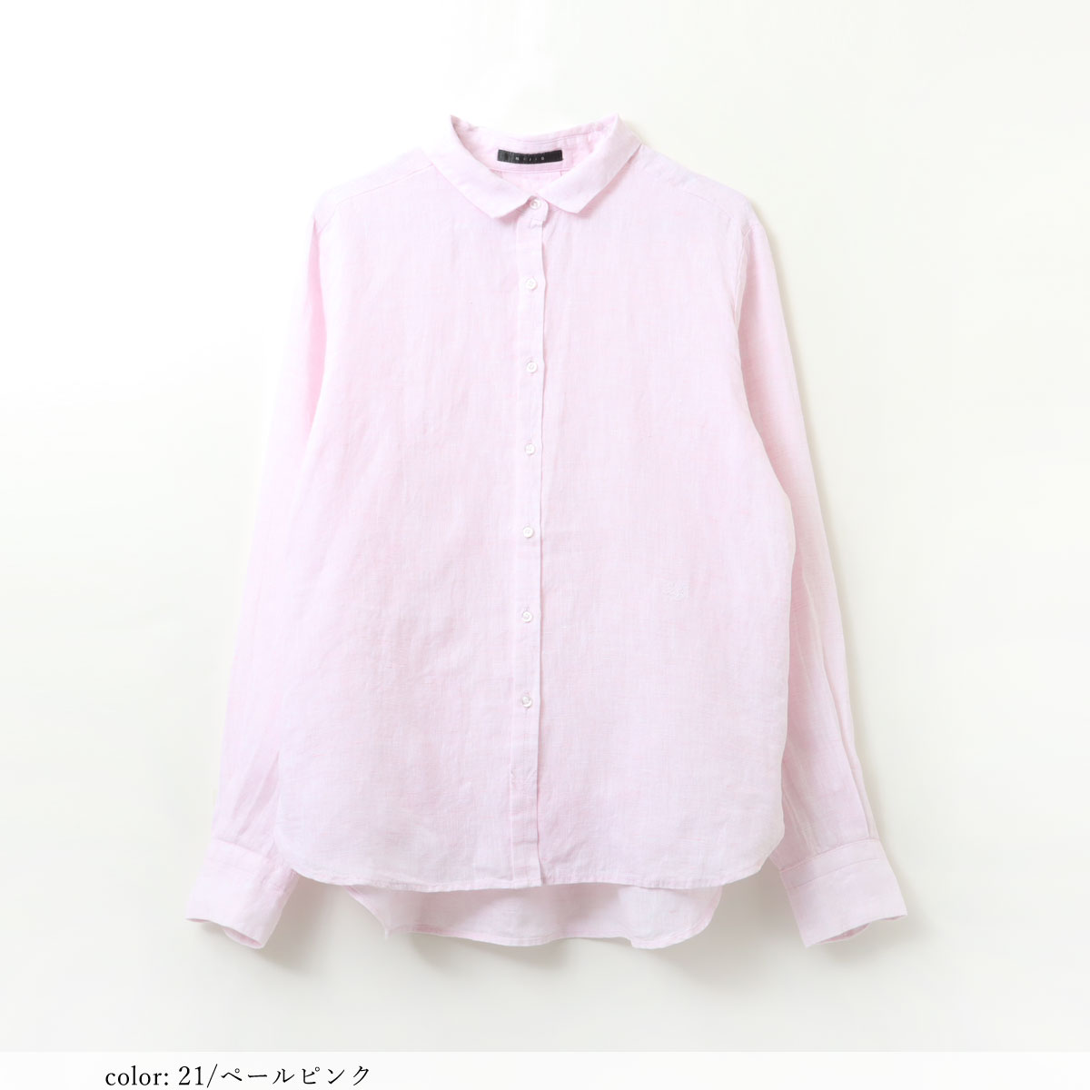 再値下げ］在庫限り 【BIG SALE】 フレンチリネンシャツ GMT724