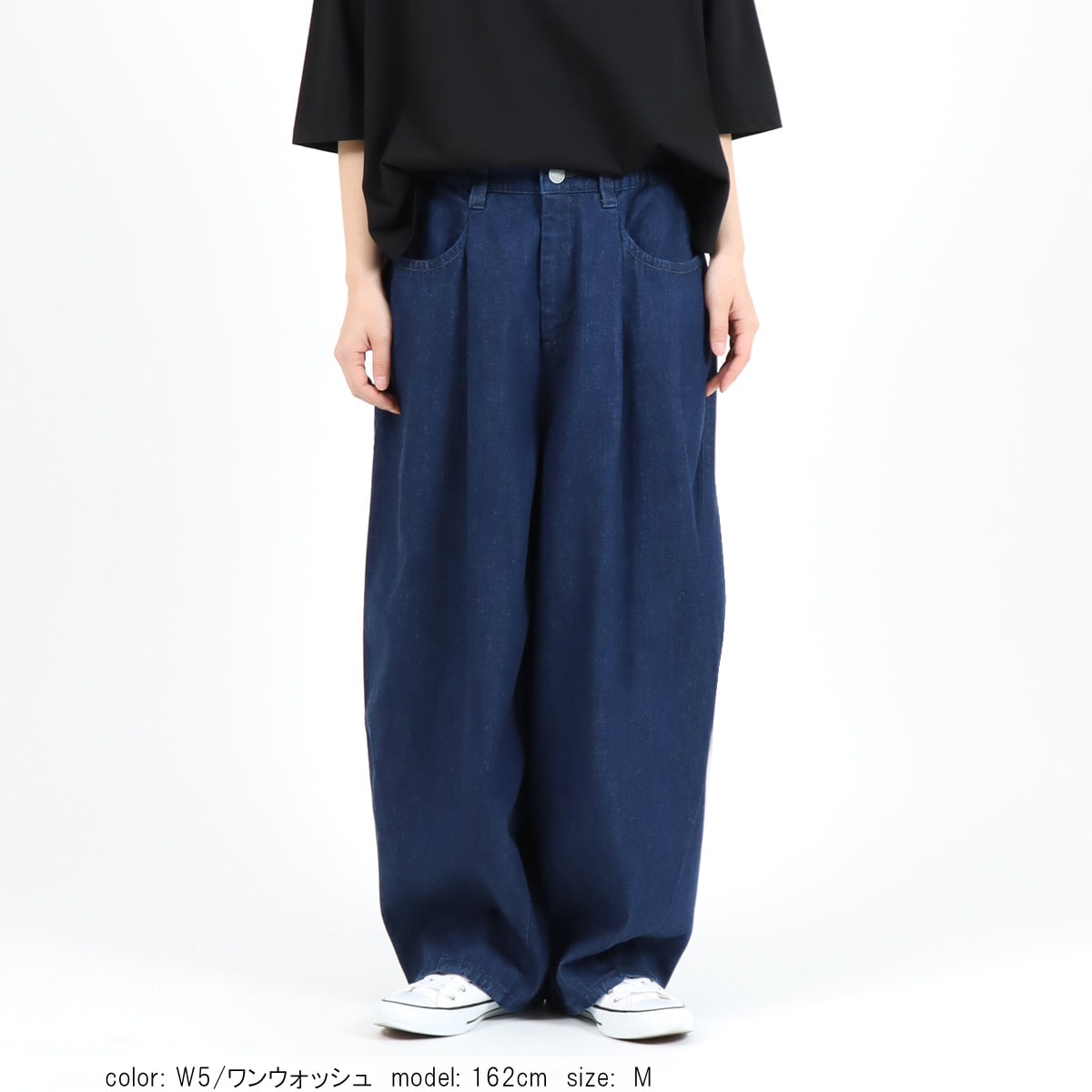 Cafetty新作】10ozデニムのレディースワークパンツ｜ムラ糸×クロス