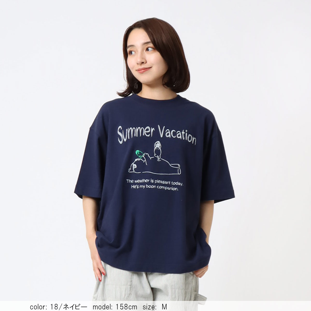 MORE15%OFFクーポン対象］【SALE】在庫限り プリントBIG -Tシャツ CF6143