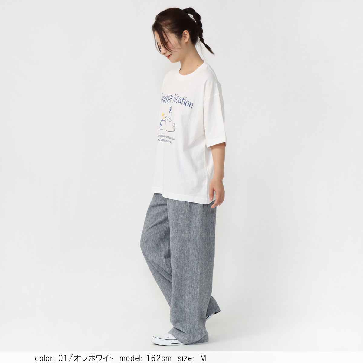 SALE】在庫限り プリントBIG -Tシャツ CF6143