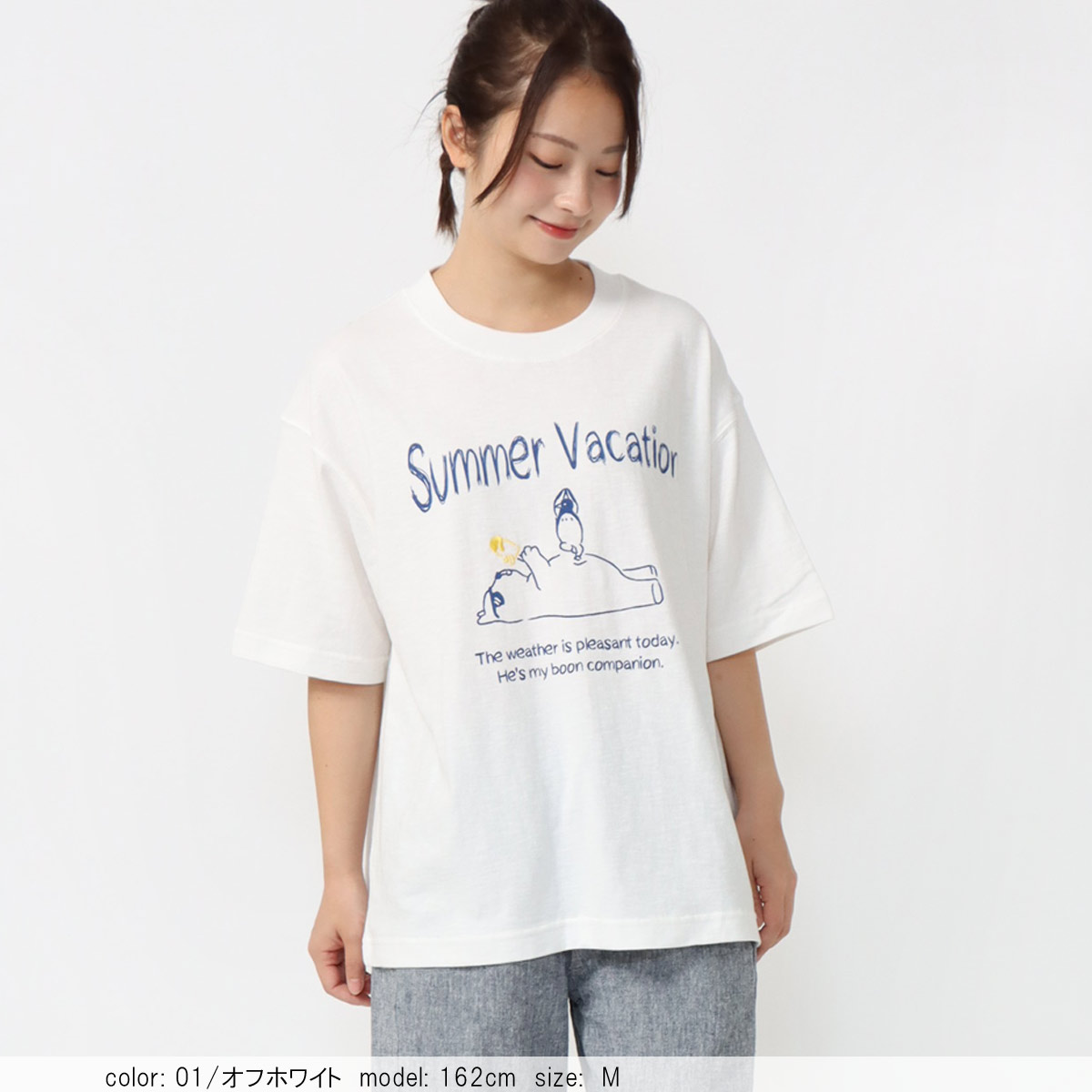 MORE15%OFFクーポン対象］【SALE】在庫限り プリントBIG -Tシャツ CF6143