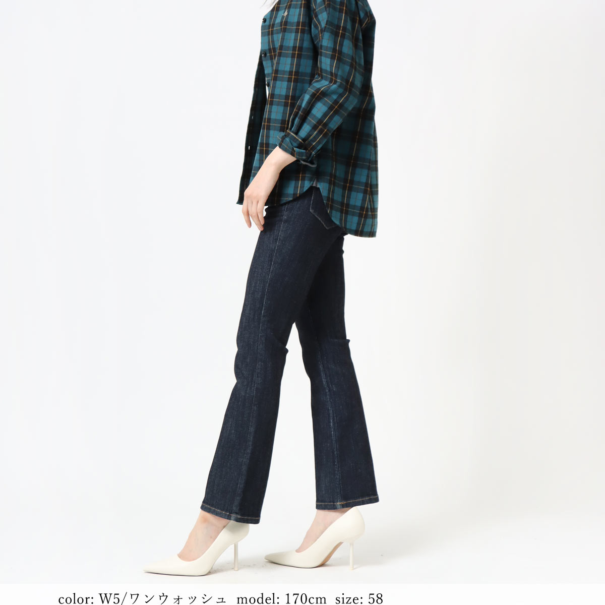 ⭐︎276 ⭐︎289おまとめ　ロング　フレアデニム　ロングレングス　ブーツカット Mrs.Jeana公式】コンフォートストレッチデニム｜極上のはき心地