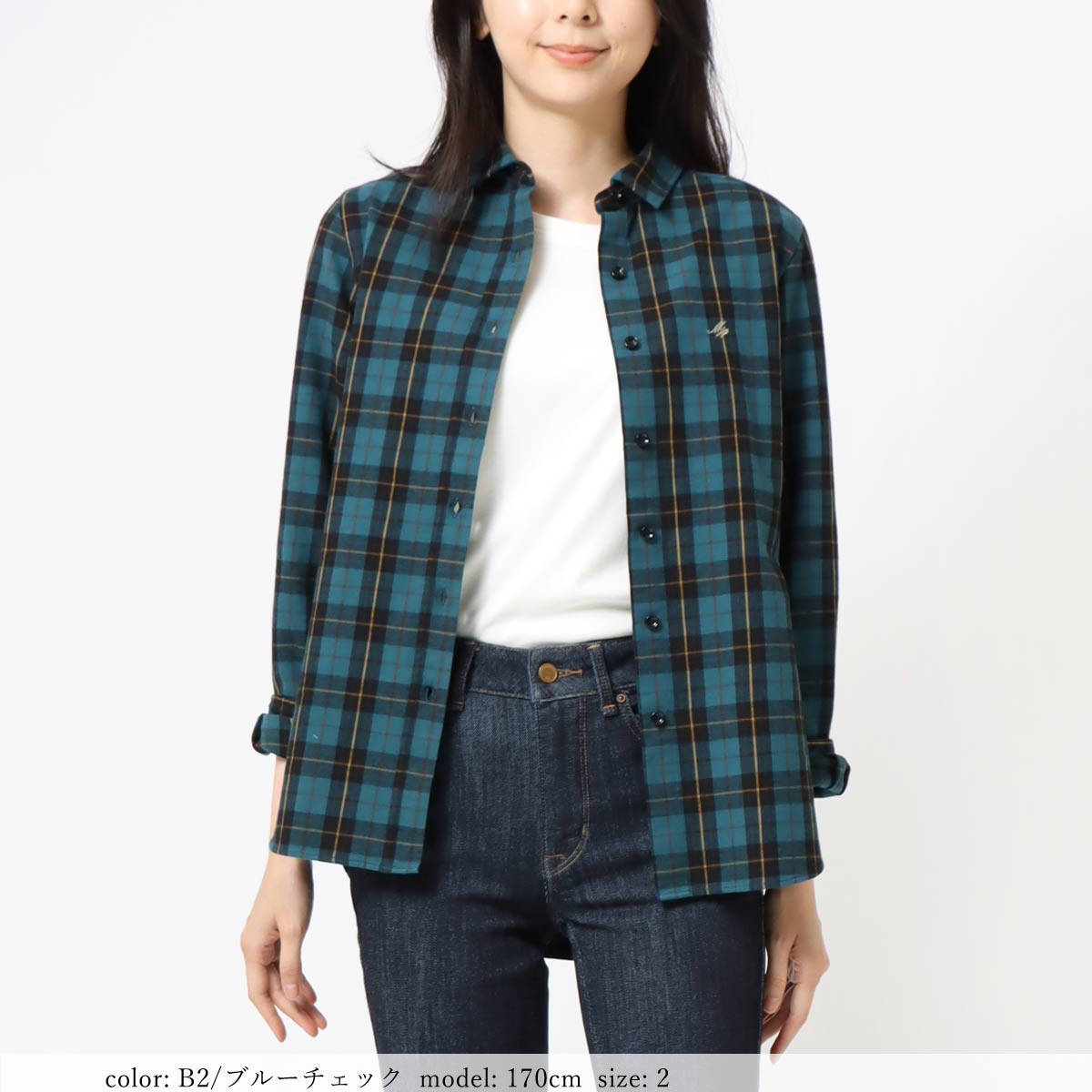 MORE15%OFFクーポン対象］【SALE】ネルチェックシャツ GMT745