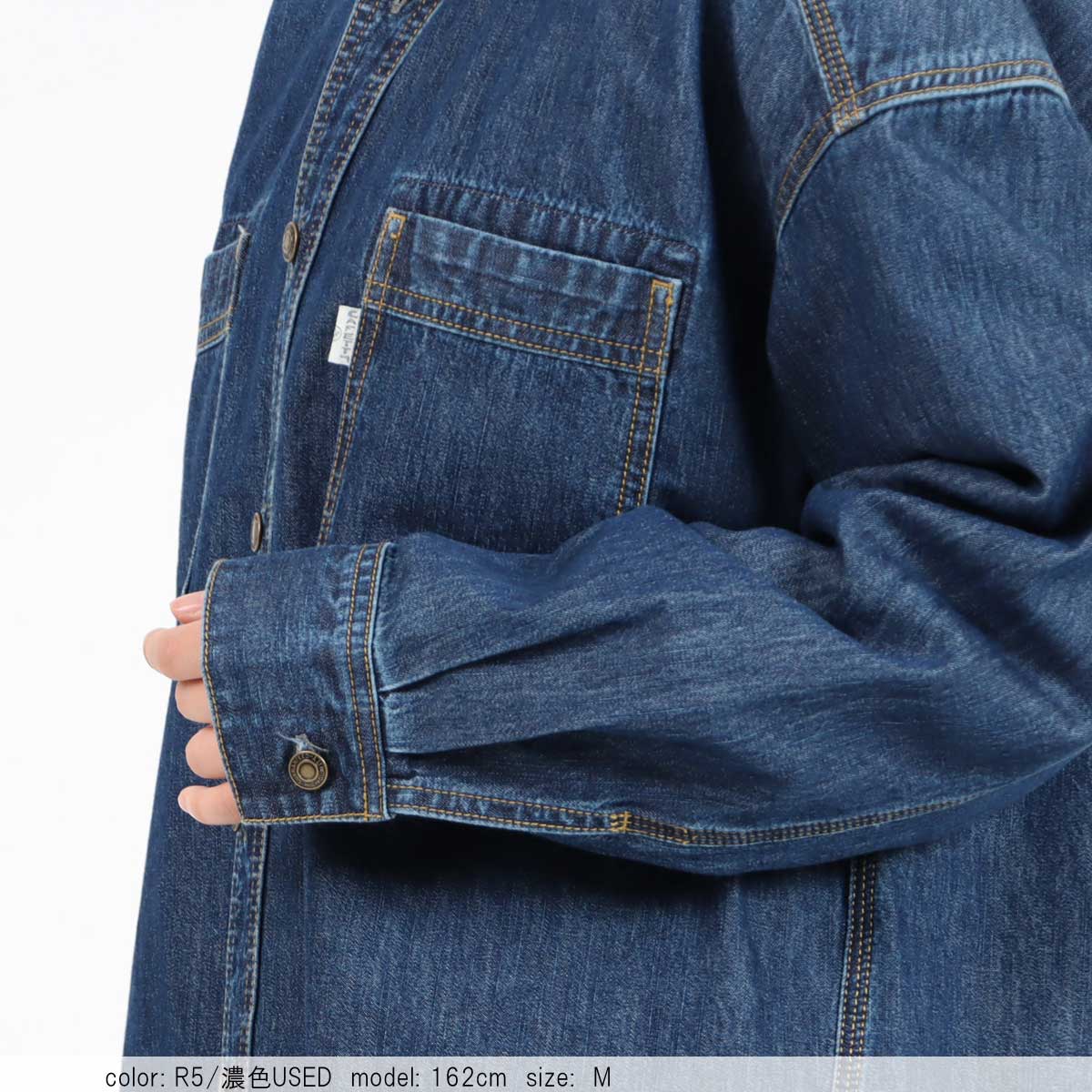 チルチルさん専用 Cafetty公式】6ozライトオンスデニムシャツ｜太番手ムラ糸×2/1綾