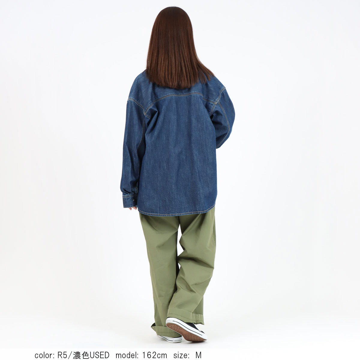 Cafetty公式】6ozライトオンスデニムシャツ｜太番手ムラ糸×2/1綾織りの