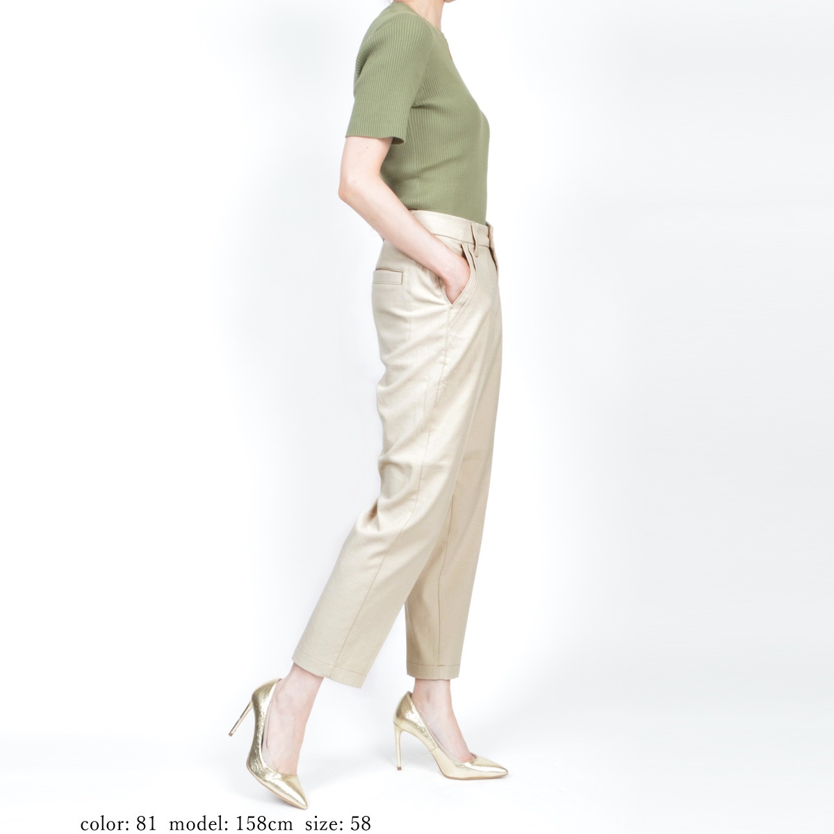 CANVYパンツ MORE15%OFFクーポン対象］在庫限り【SALE】□涼□リネンコンSMART