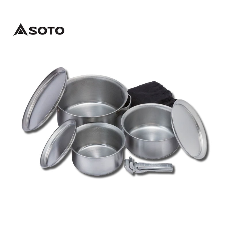 SOTO ステンレスヘビーポット GORA(ゴーラ)（アウトレット）