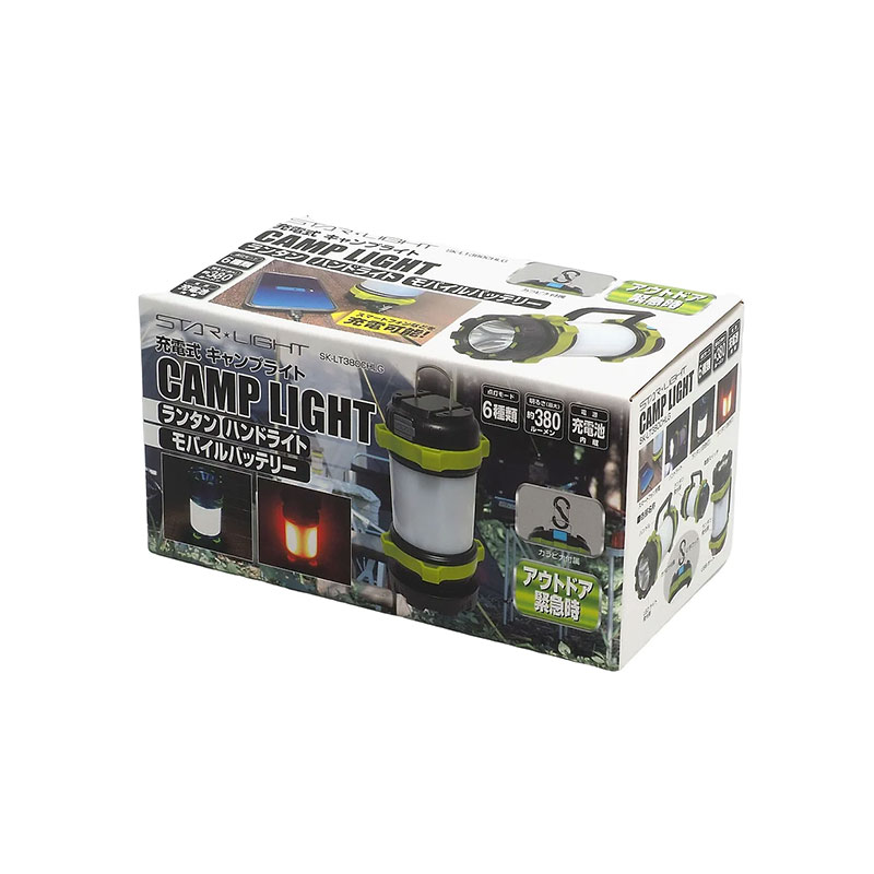 スターライト 充電式キャンプライト SK-LT380CHLG
