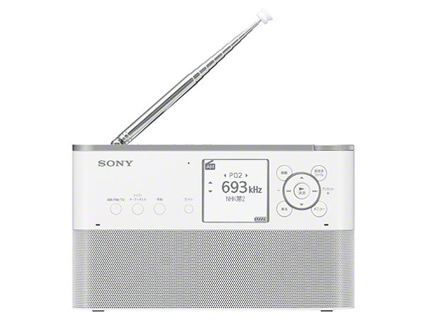 SONY ICZ-R260TV ポータブルラジオレコーダー ワンセグTV音声 ワンセグTV音声/FM/AM ポータブルラジオレコーダー ICZ-R260TV | AV