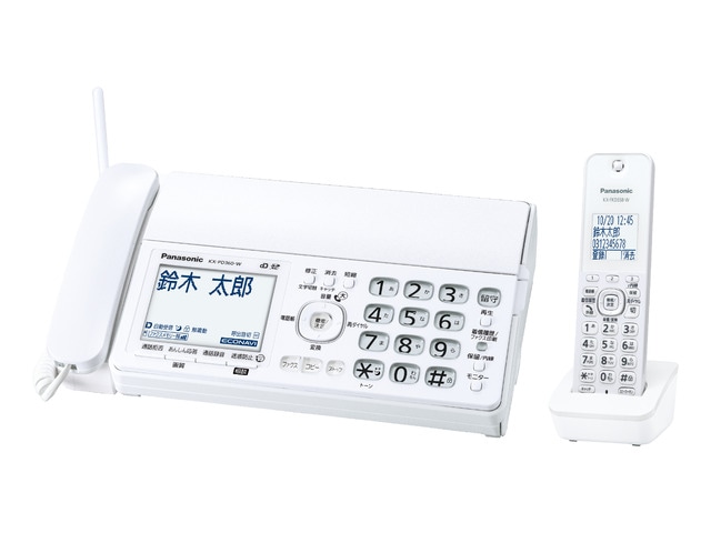 ̵����ǯ�ݾ��ա�FAX��KX-PD360DL-W