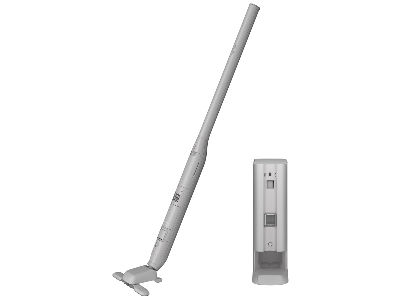 無料の5年保証付 コードレススティック掃除機 MC-NS70F-H ライトグレー