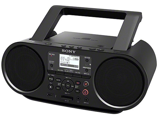 SONY ZS-RS81BT CDプレーヤー・ ラジオ ZS-RS81BT | ラジオ／CDラジオ・ラジカセ | ソニー