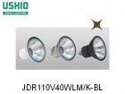 USHIO　（ウシオライティング）　JDR110V40WLM/K-BL　ハロゲン電球　リアコート　ミラー径50ミリ　口金E11　中角|【JDR110V〜】　ダイクロハロゲン|ハロゲン電球