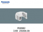 Panasonic（パナソニック）　FK696C　3.6V　2500mAh　誘導灯・非常灯交換用バッテリー|パナソニック電工|誘導/非常灯バッテリー
