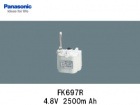 Panasonic（パナソニック）　FK697R　4.8V　2500mAh　誘導灯・非常灯交換用バッテリー|パナソニック電工|誘導/非常灯バッテリー