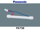 Panasonic　（パナソニック）　FK738　（FK126相当品）　3.6V  700mAh　誘導灯・非常灯交換用バッテリー　ニッケル水素蓄電池|パナソニック電工|誘導/非常灯バッテリー