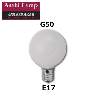 ASAHI （旭光電機工業） GW100/110V(※105V）54WG50E17 ボール電球54形