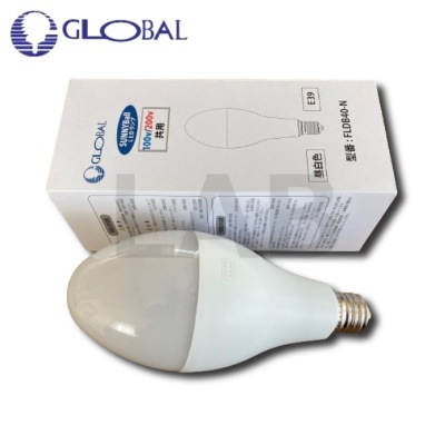 NGL 一般水銀灯代替LEDランプ 250-300W形 消費電力40W 5,000K 6,200lm