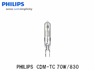 PHILIPSʥեåץˡޥ顽CDM-TC 70W/830 ᥿70Wŵ忧G8.5