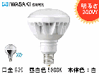IWASAKI(岩崎電気）LEDioc LDR45N-H/E39W850　明るさセルフバラスト水銀灯300W形　100V/200V兼用　口金E39　5000K（昼白色）　本体白|LED（セルフバラスト