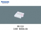 Panasonic（パナソニック）　FK133　3.6V  600mAh　誘導灯・非常灯交換用バッテリー|パナソニック電工|誘導/非常灯バッテリー