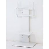 クロシオ 壁掛け風テレビ台 ロー テレビラック スタイリッシュ 094835 ホワイト 51962