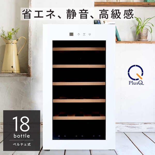 PlusQ(ץ饹塼) 磻󥻥顼 18ܥȥ BWC-018PS(W) ۥ磻 57125