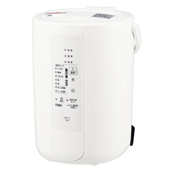 スチーム式加湿器 木造8畳 プレハブ13畳対応 3L フィルター不要でお手入れ簡単 EE-RU50-WA