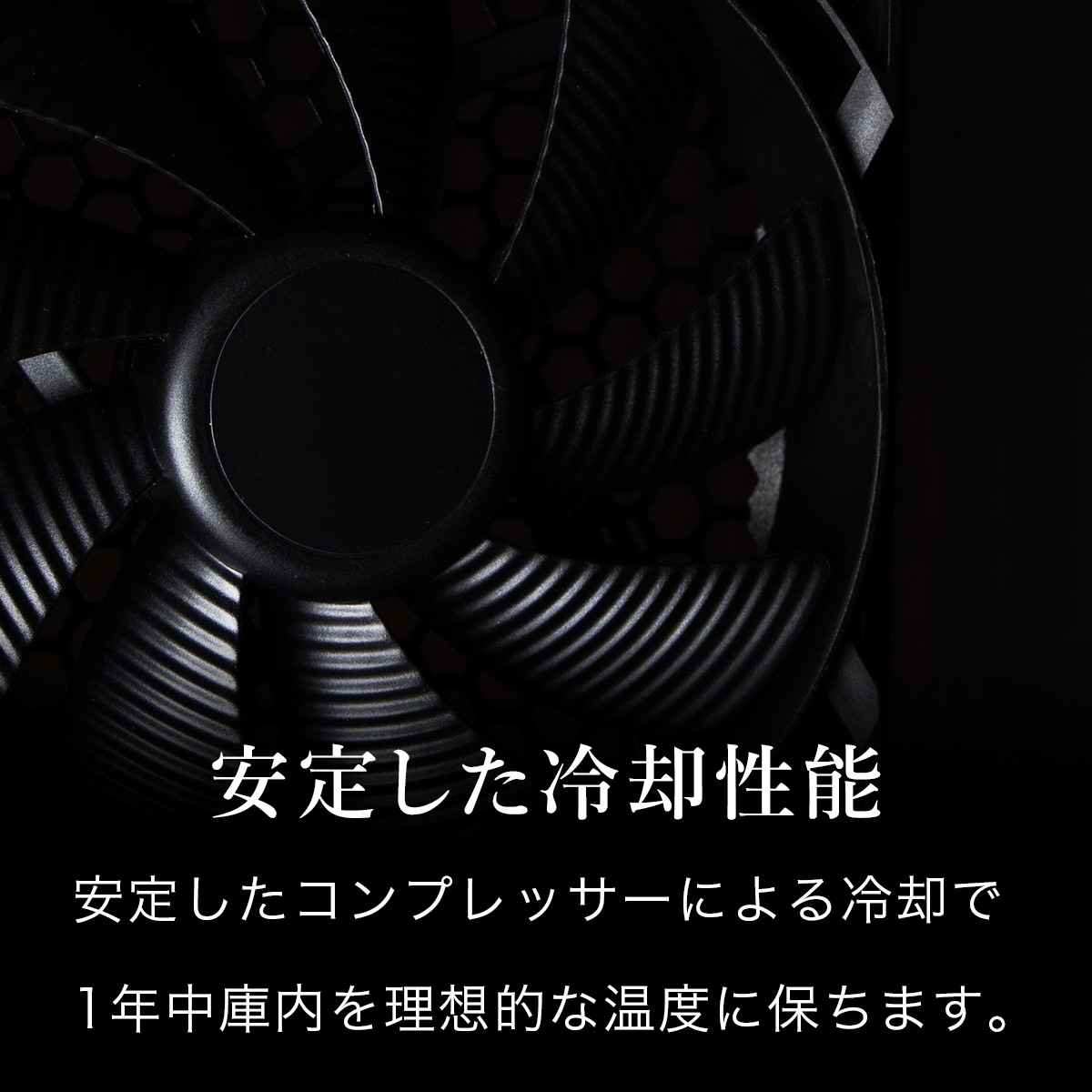 BLACK ワインセラー 163本収納 コンプレッサー式 DWCB-160C