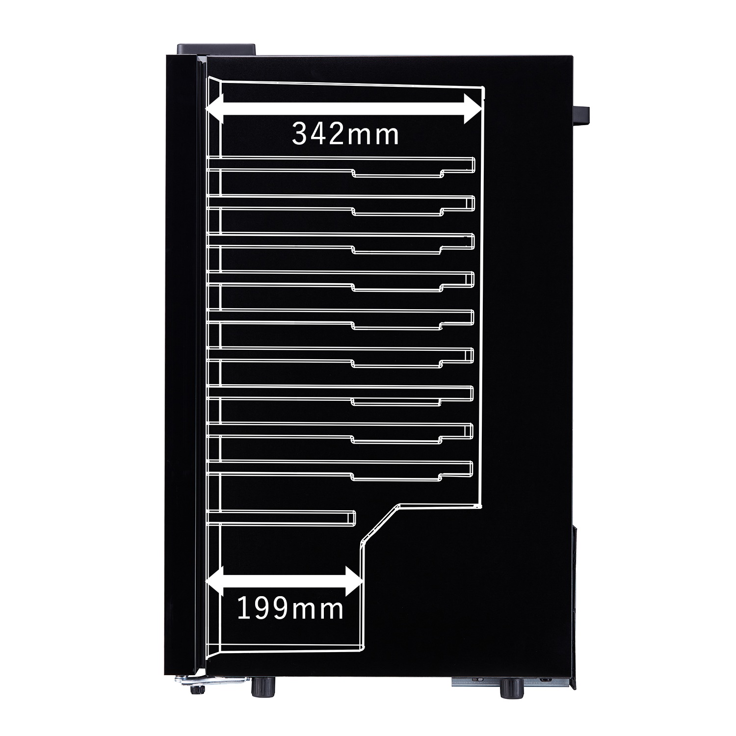 �磻�󥻥顼 24�ܼ�Ǽ ����ץ�å����� ¿��ǽ�⥳���ѥ�ǥ� DWC-Y024