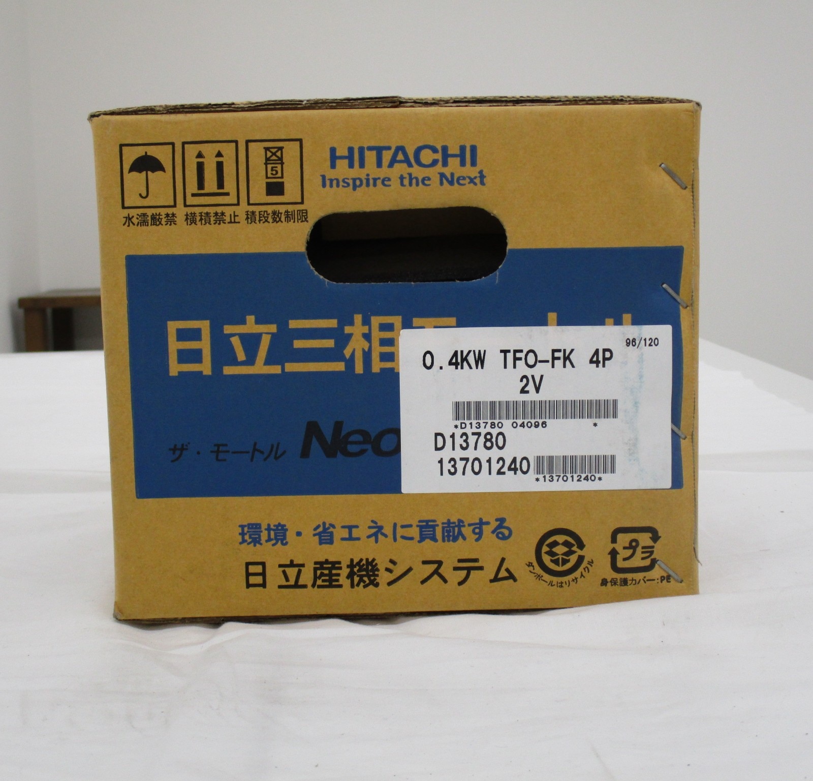 TF0-FK 4P 0.4KW】 日立産機システム 三相モータ ザ・モートルNeo100