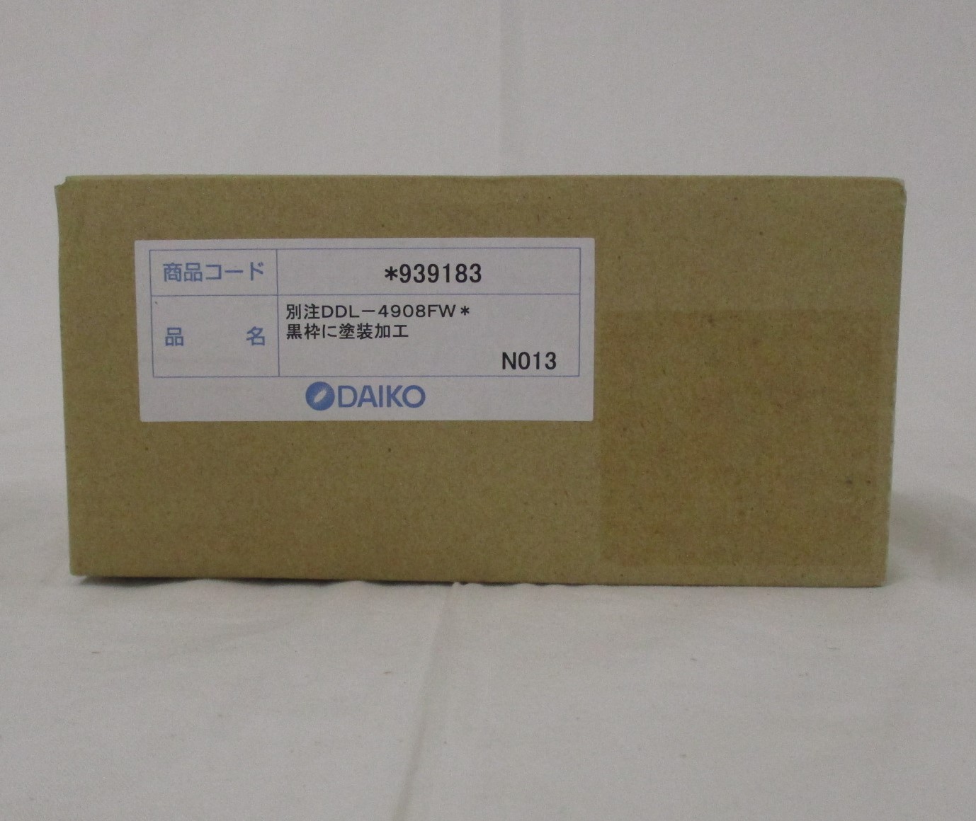DDL-4908FW(黒枠加工品)】 大光電機 色温度切替ダウンライト | 照明 